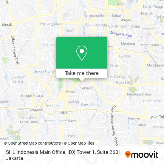 SHL Indonesia Main Office, IDX Tower 1, Suite 2601 map