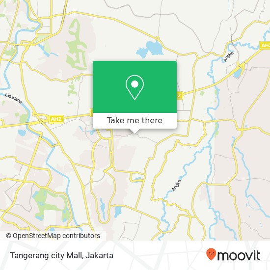 Tangerang city Mall map
