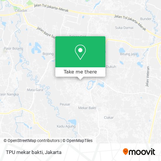 TPU mekar bakti map