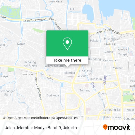 Jalan Jelambar Madya Barat 9 map