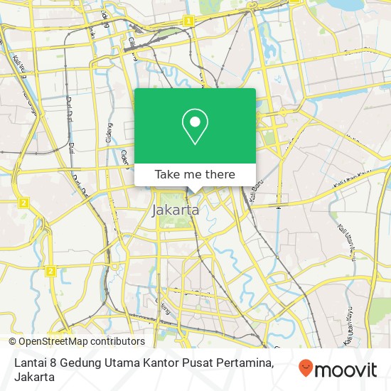 Lantai 8 Gedung Utama Kantor Pusat Pertamina map