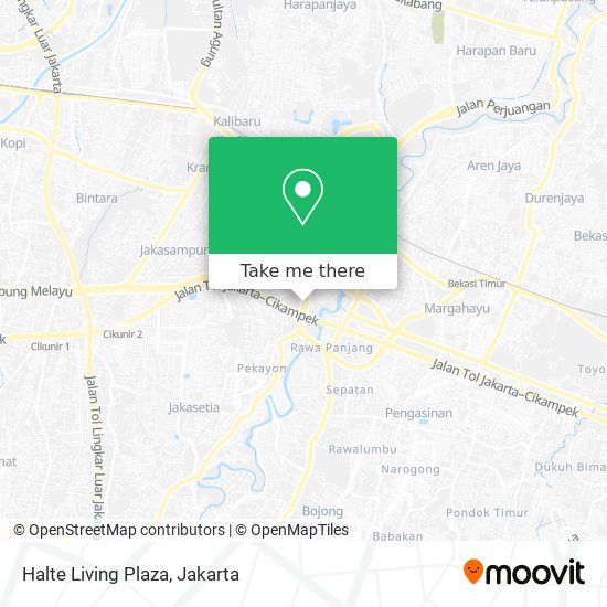 Halte Living Plaza map