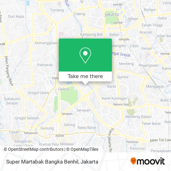 Super Martabak Bangka Benhil map