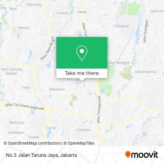 No.3 Jalan Taruna Jaya map