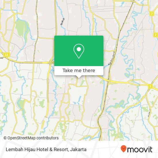 Lembah Hijau Hotel & Resort map