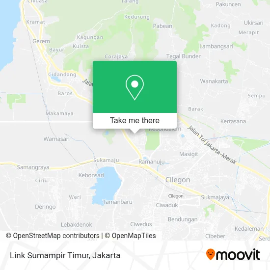 Link Sumampir Timur map