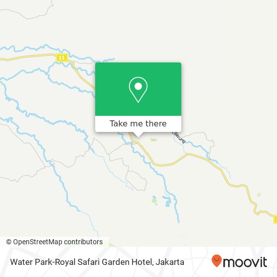 Water Park-Royal Safari Garden Hotel map