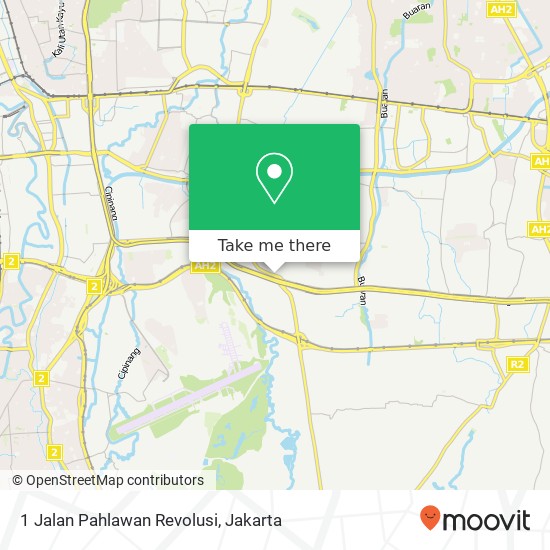 1 Jalan Pahlawan Revolusi map