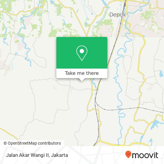 Jalan Akar Wangi II map