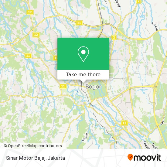 Sinar Motor Bajaj map