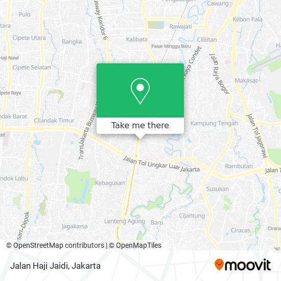 Jalan Haji Jaidi map