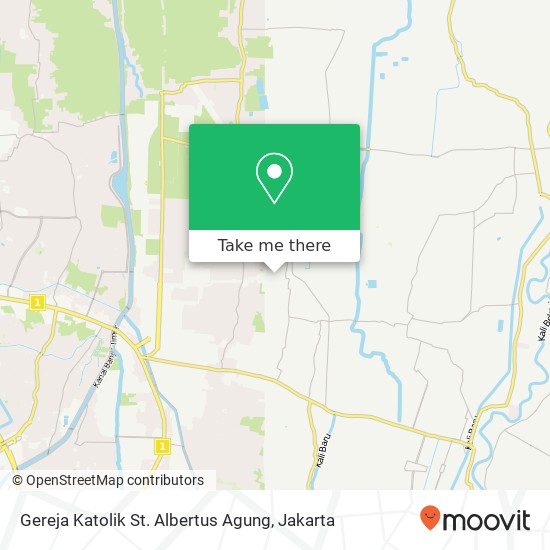 Gereja Katolik St. Albertus Agung map