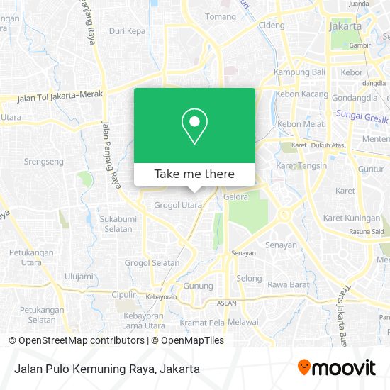 Jalan Pulo Kemuning Raya map