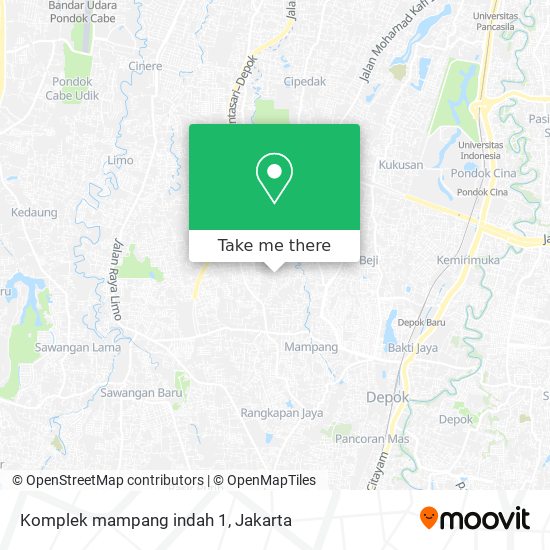Komplek mampang indah 1 map