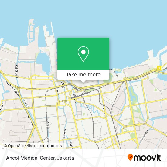 Ancol Medical Center map
