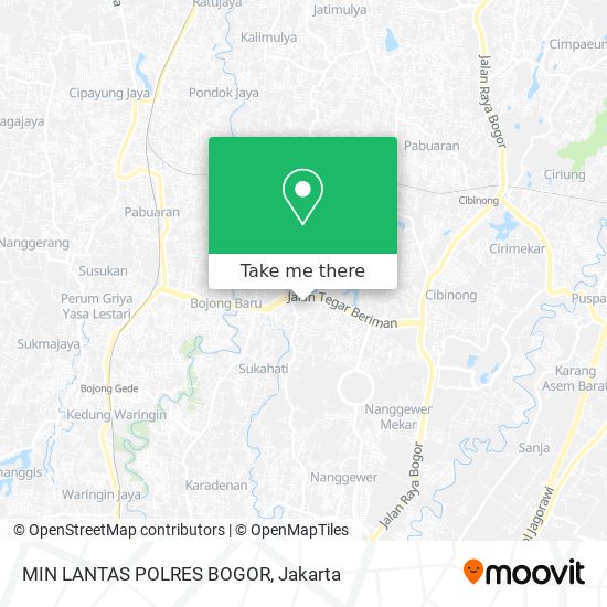 MIN LANTAS POLRES BOGOR map