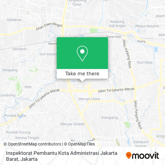 Inspektorat Pembantu Kota Administrasi Jakarta Barat map