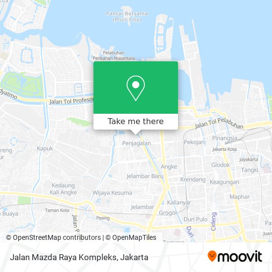 Jalan Mazda Raya Kompleks map