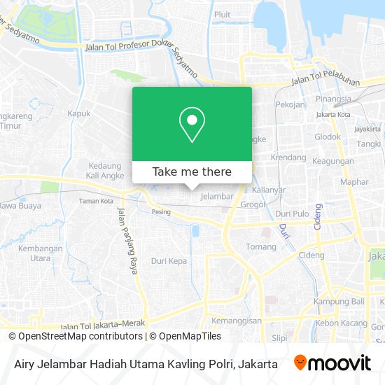 Airy Jelambar Hadiah Utama Kavling Polri map