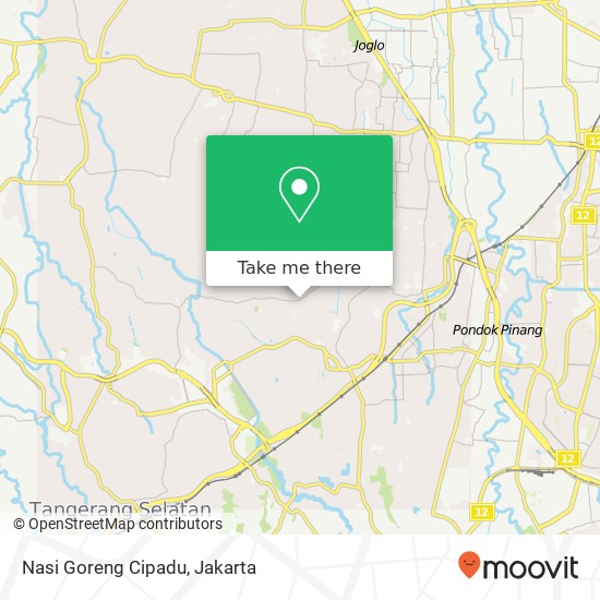 Nasi Goreng Cipadu map