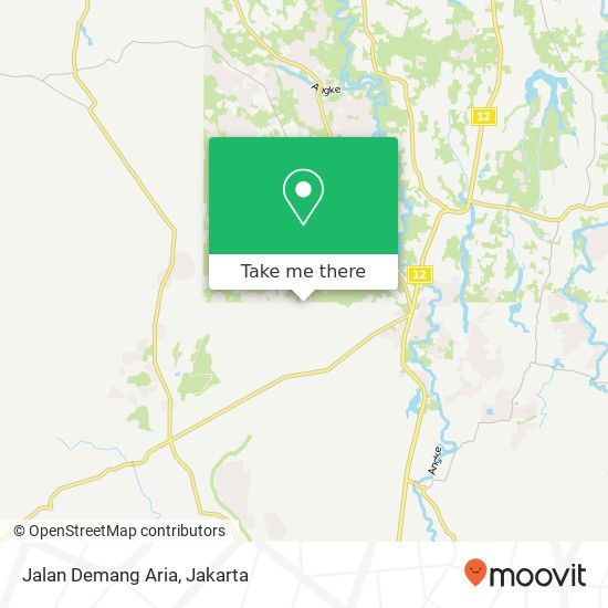 Jalan Demang Aria map