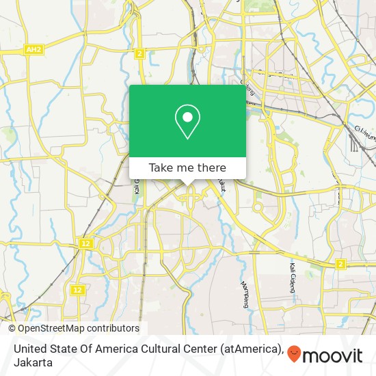 United State Of America Cultural Center (atAmerica) map