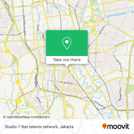Studio 1 Sun televisi network map