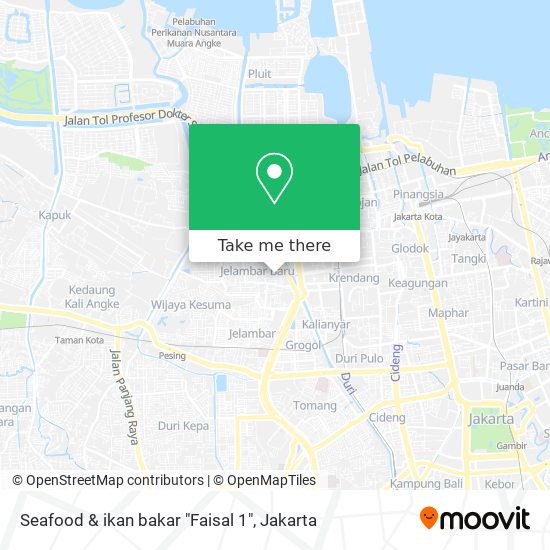 Seafood & ikan bakar "Faisal 1" map
