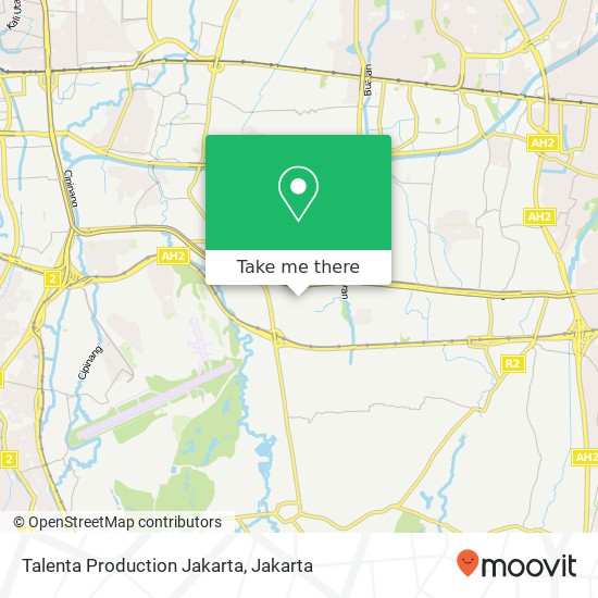 Talenta Production Jakarta map