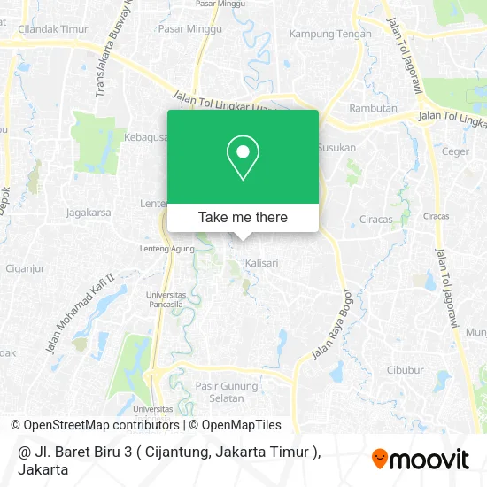 @ Jl. Baret Biru 3 ( Cijantung, Jakarta Timur ) map