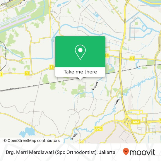 Drg. Merri Merdiawati (Spc Orthodontist) map