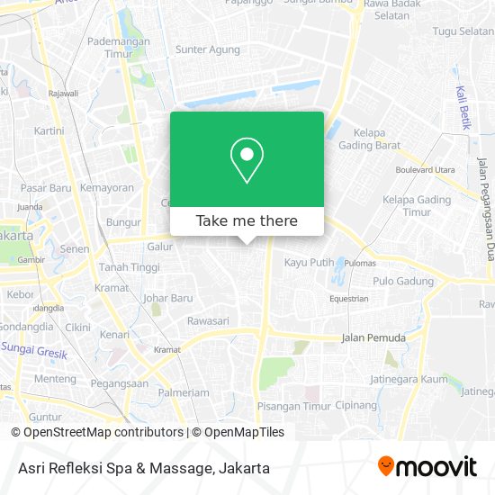 Asri Refleksi Spa & Massage map