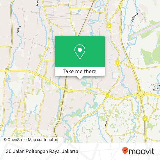 30 Jalan Poltangan Raya map