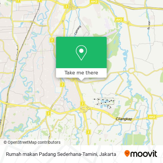 Rumah makan Padang Sederhana-Tamini map