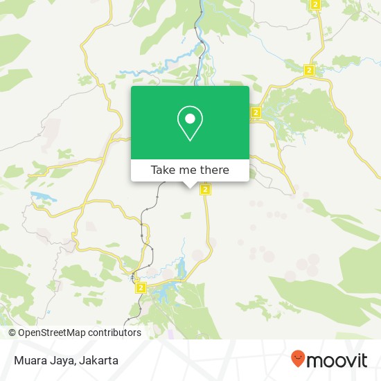 Muara Jaya map