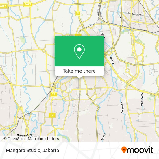 Mangara Studio map
