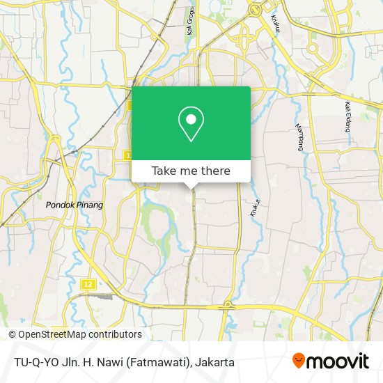 TU-Q-YO Jln. H. Nawi (Fatmawati) map