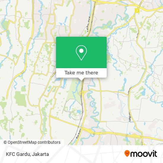 KFC Gardu map