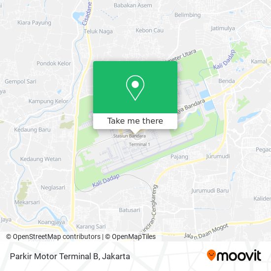 Parkir Motor Terminal B map