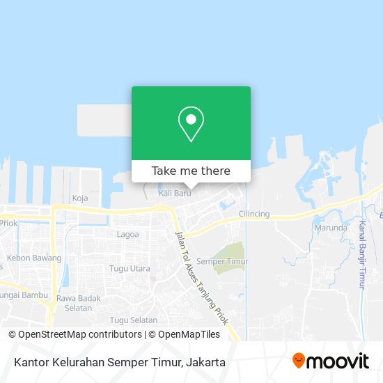 Kantor Kelurahan Semper Timur map