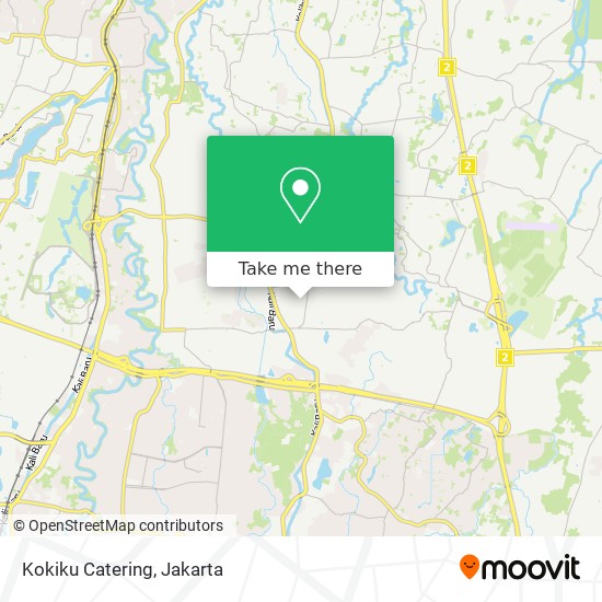 Kokiku Catering map