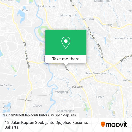 18 Jalan Kapten Soebijanto Djojohadikusumo map