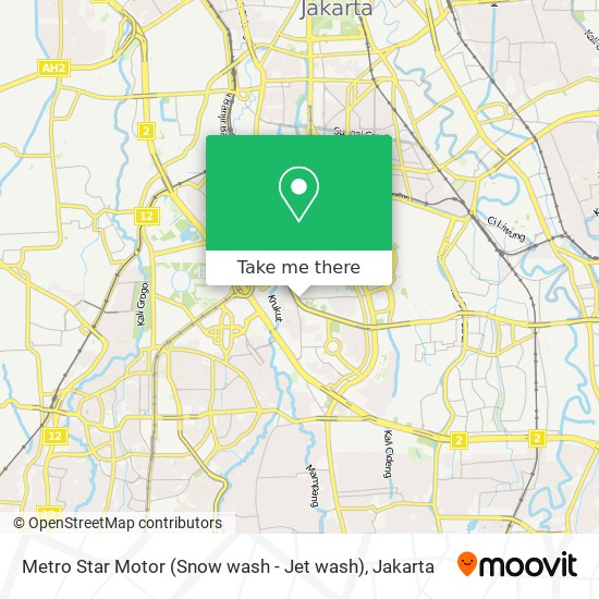 Metro Star Motor (Snow wash - Jet wash) map