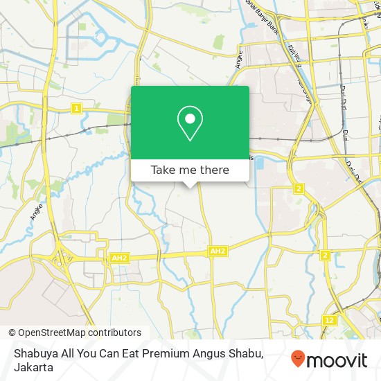 Shabuya All You Can Eat Premium Angus Shabu map