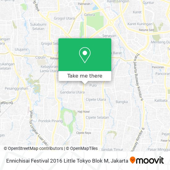 Ennichisai Festival 2016 Little Tokyo Blok M map