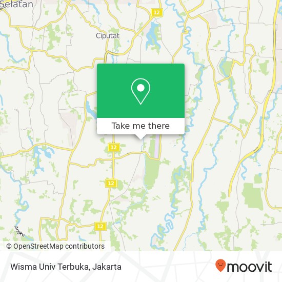 Wisma Univ Terbuka map