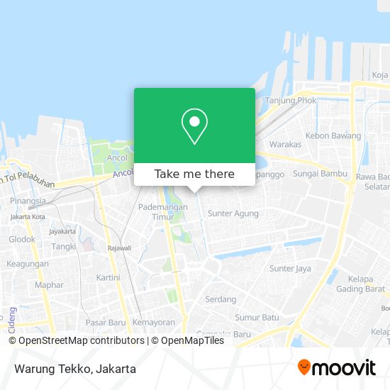 Warung Tekko map