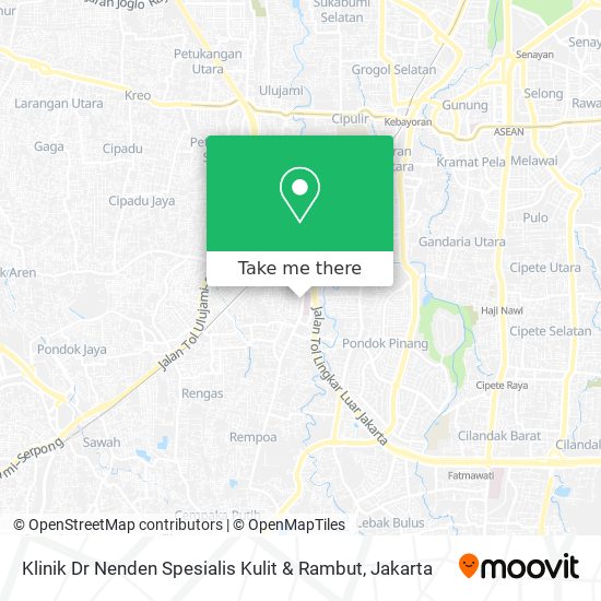 Klinik Dr Nenden Spesialis Kulit & Rambut map