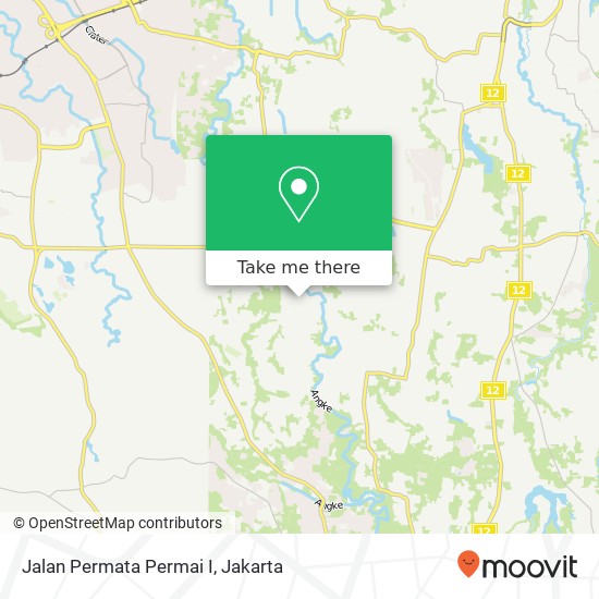 Jalan Permata Permai I map