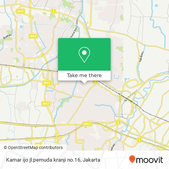 Kamar ijo jl.pemuda kranji no.16 map